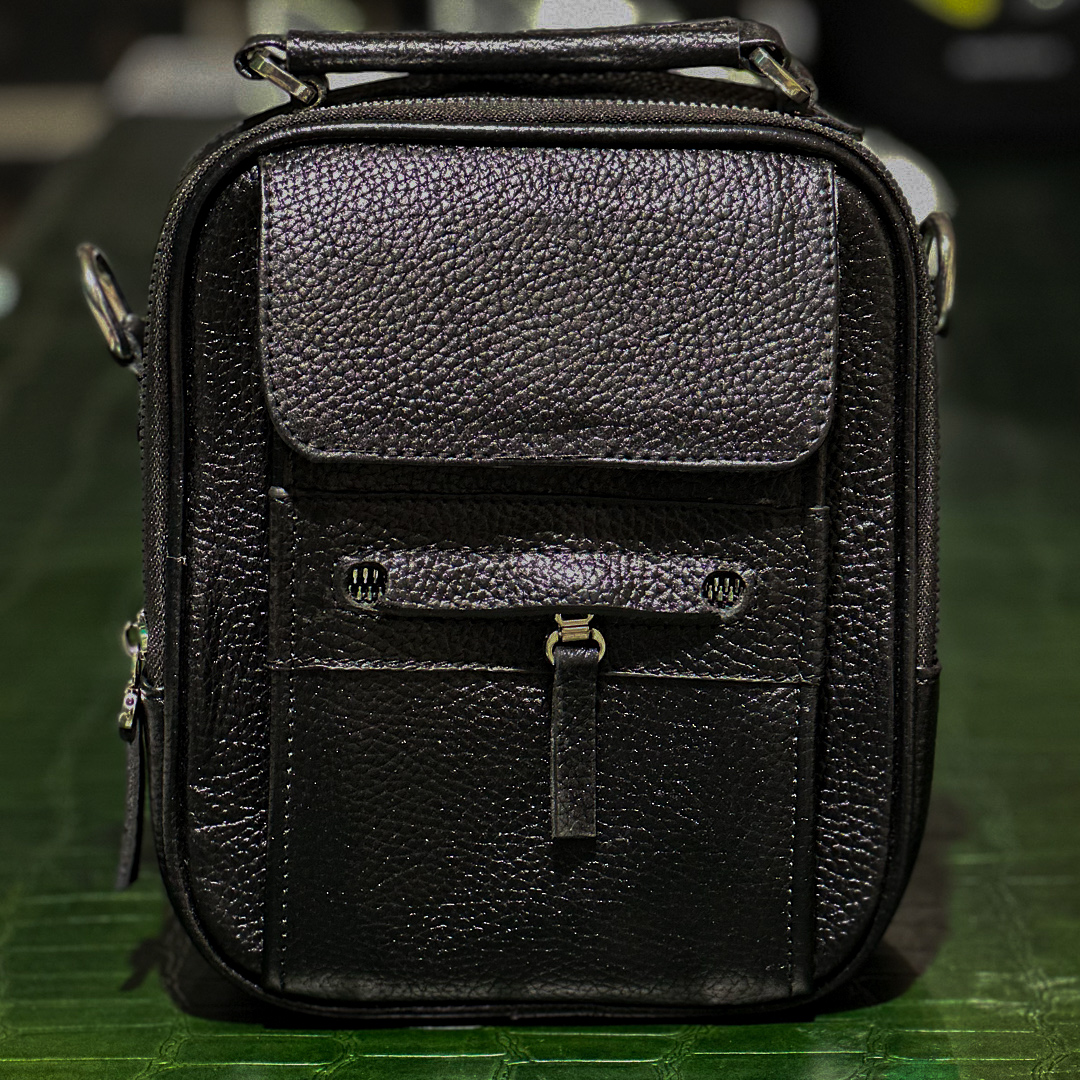 کیف دوشی چرم طبیعی روزمره